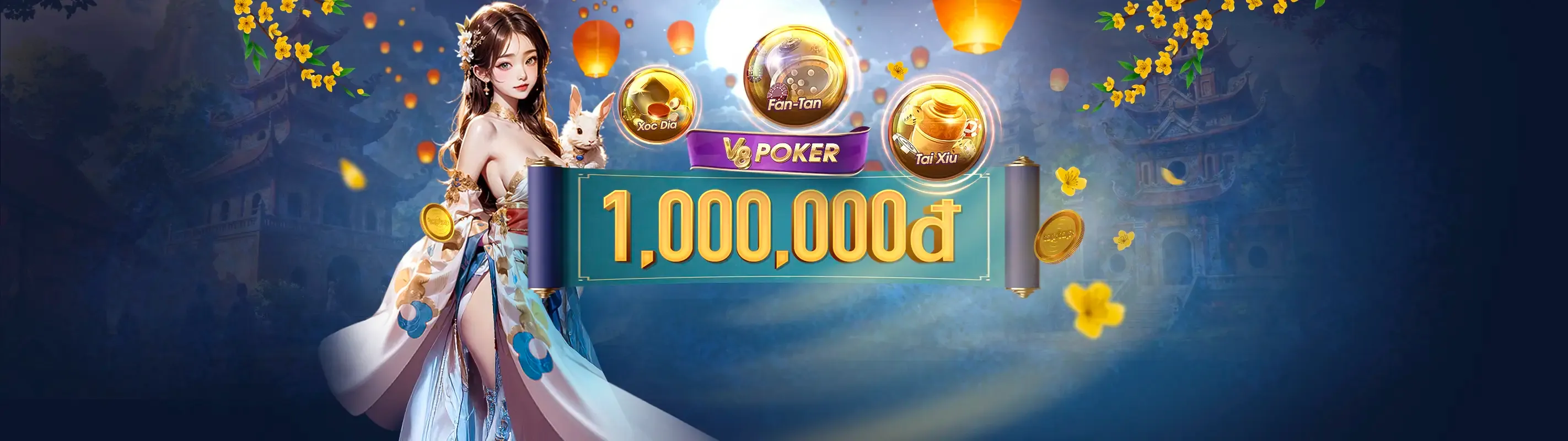 Biểu tượng Jackpot Slot khổng lồ và tiền vàng tại 789p30